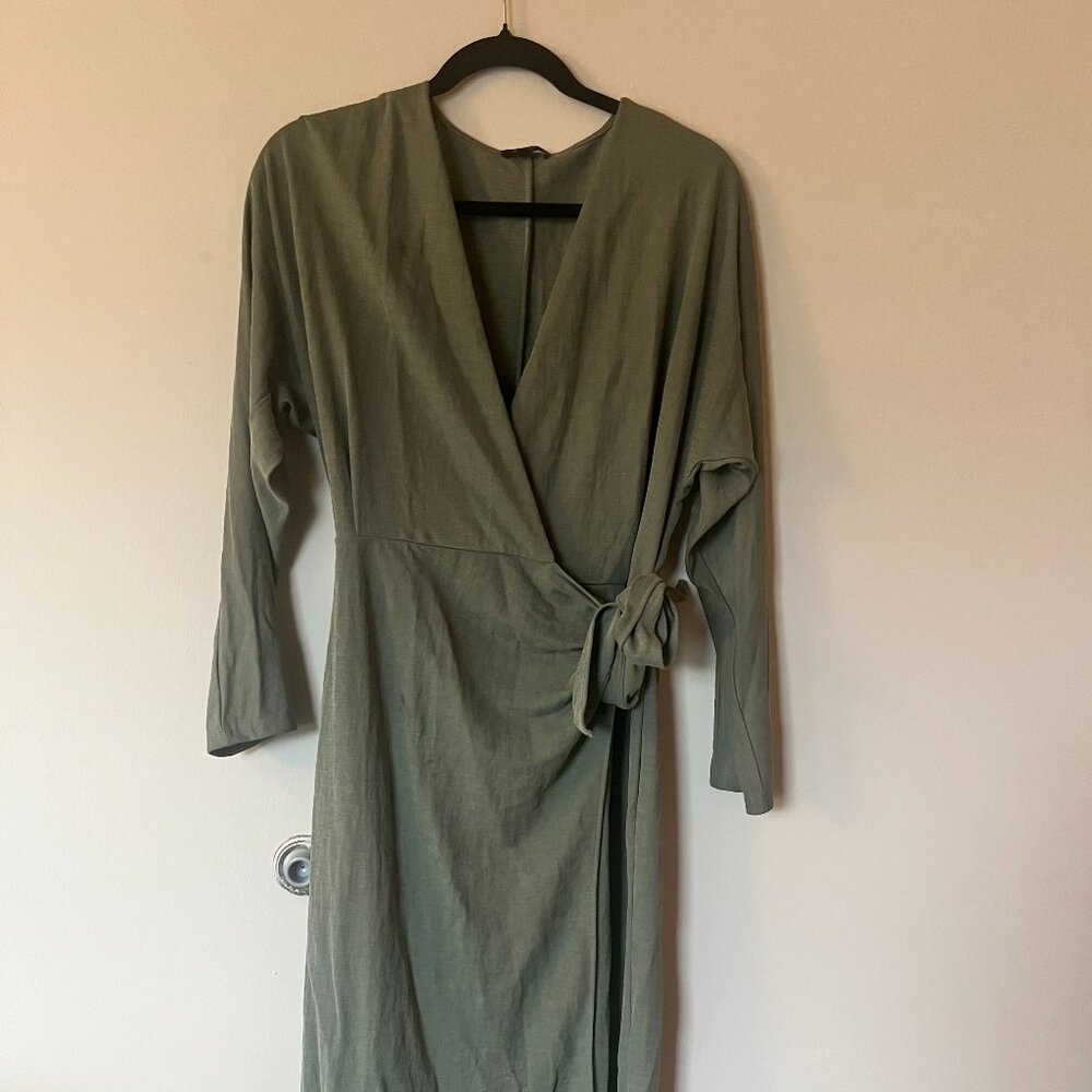 Massimo Dutti wrap dress